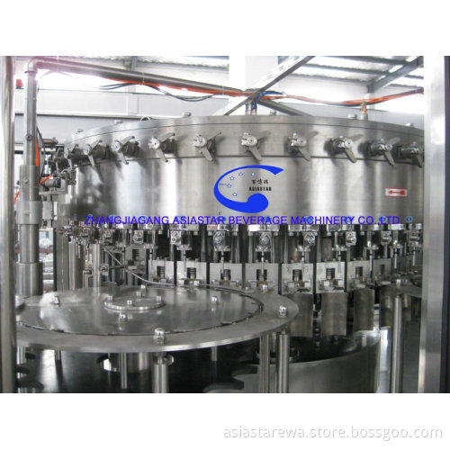 Monobloc 3 in 1 12000BPH PET bottled beer filling system